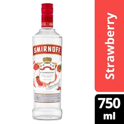SMIRNOFF VODKA STRAWBERRY 750M