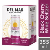 DELMAR BLACK CHERRY SELTZER