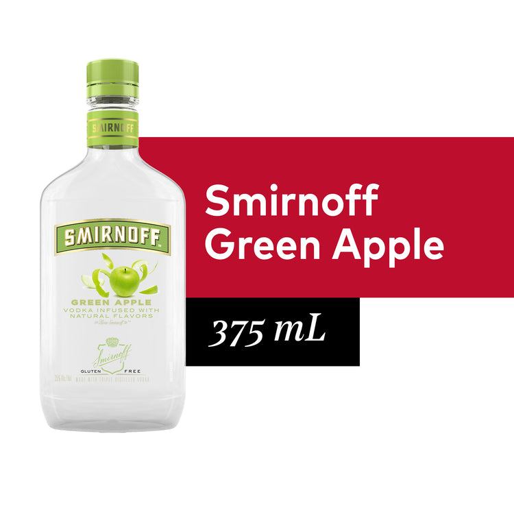 SMIRNOFF VODKA GREEN APPLE