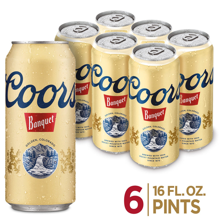 COORS BANQUET CAN
