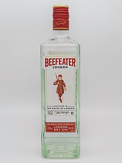BEEFEATER GIN 80 PROOF