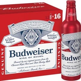 BUDWEISER ALU BOTTLE
