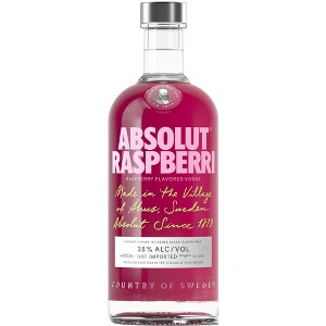 ABSOLUT RASBERRY SODA CAN