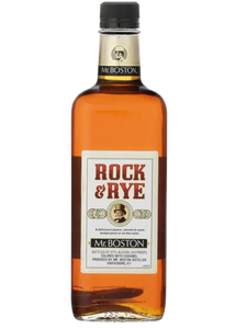 MR BOSTON ROCK N RYE