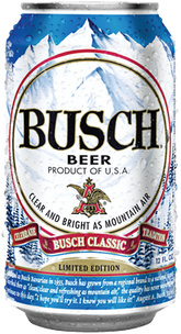 BUSCH BEER CAN