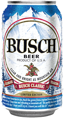 BUSCH BEER CAN