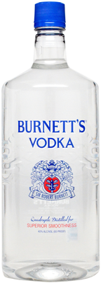 BURNETTS VODKA 80P