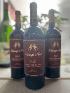 MENAGE A TROIS SILK SOFT RED B