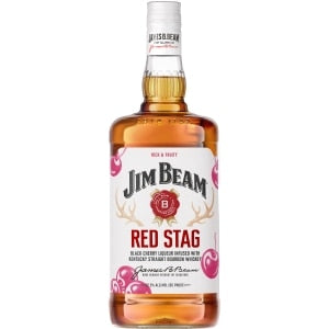 JIM BEAM RED STAG BLK CHERRY 1