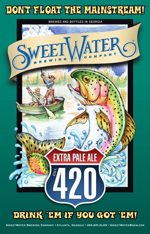 SWEETWATER 420 PALE ALE12C 12O