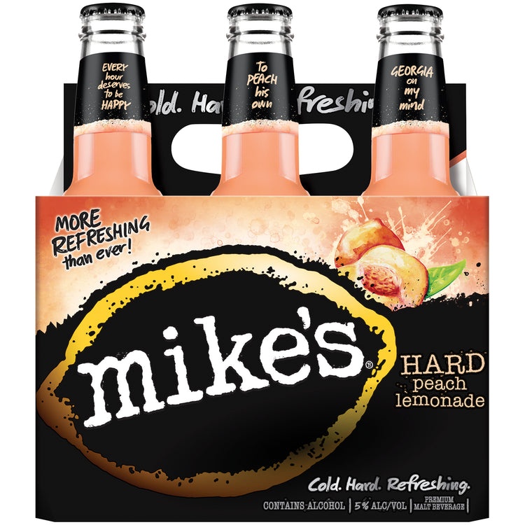 MIKE'S HARD PEACH BOTTLE