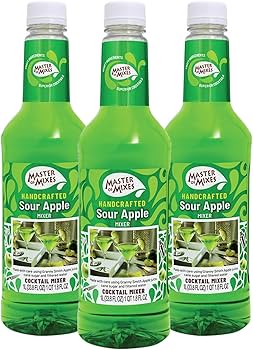 MASTER OF MIXES SOUR APPLE 1L