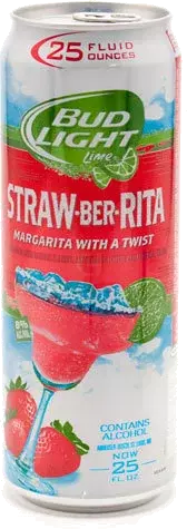 BUD LIGHT STRAW-A-RITA CAN