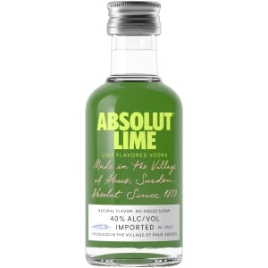 ABSOLUT  LIME SODA CAN